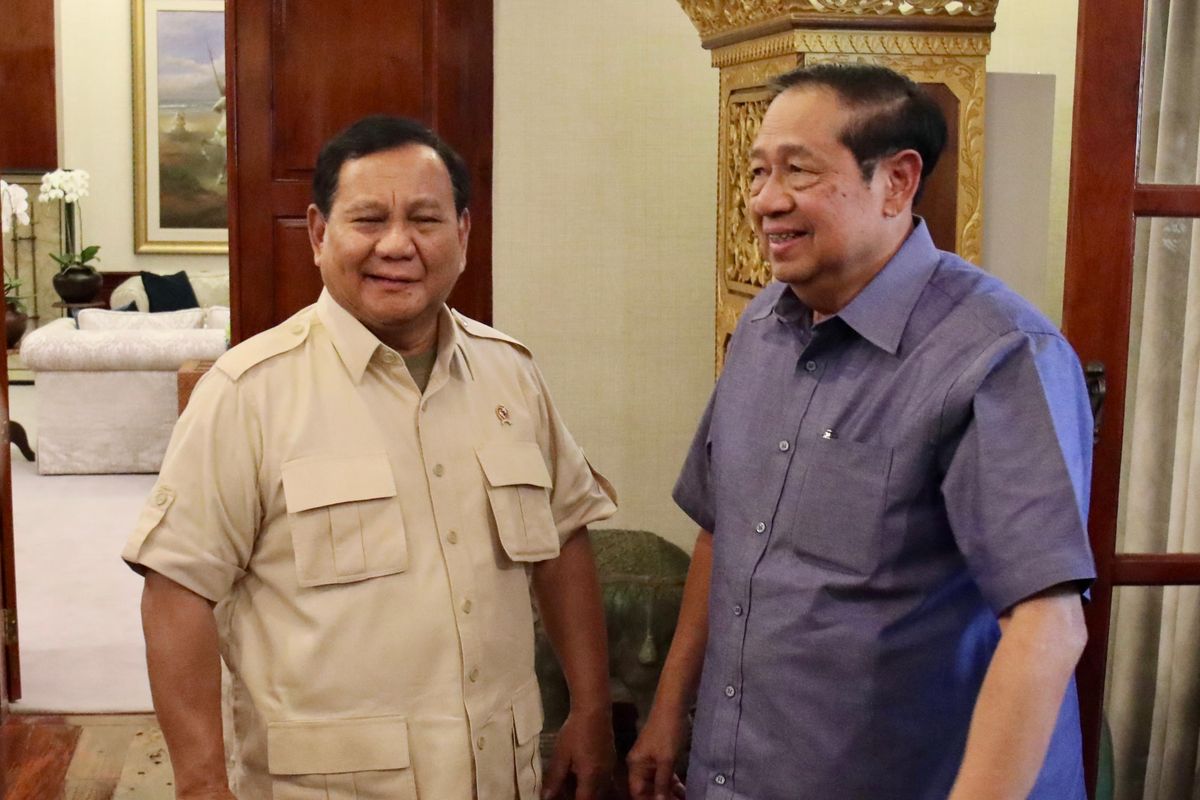 Prabowo Temui SBY di Cikeas Malam Ini