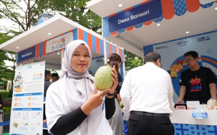 BRI Sukses Transformasi Desa Bansari, Sentra Melon Premium